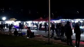 Ofrecen comida y bebidas alcohólicas: El comercio ambulante se toma el Parque O'Higgins
